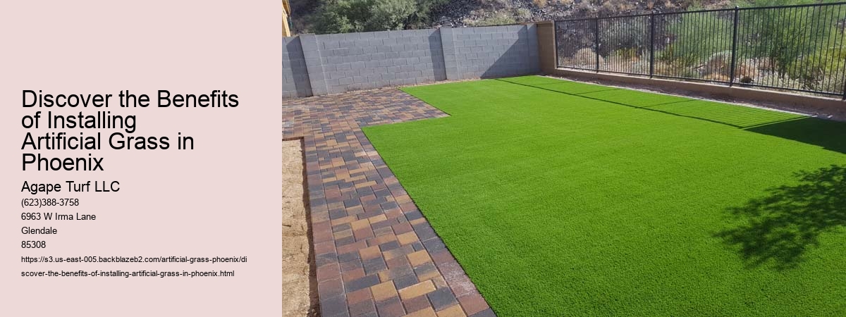 Discover the Benefits of Installing Artificial Grass in Phoenix