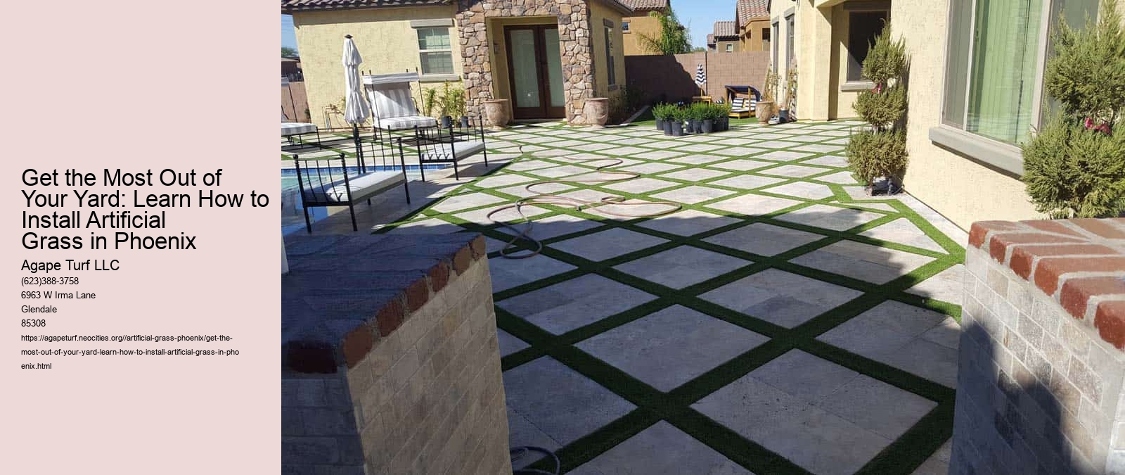 Get the Most Out of Your Yard: Learn How to Install Artificial Grass in Phoenix
