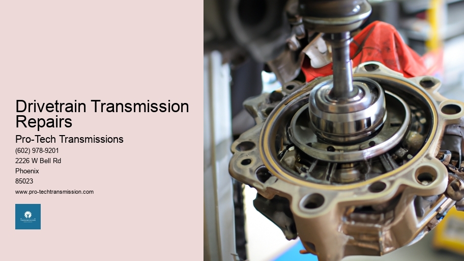 Drivetrain Transmission Repairs