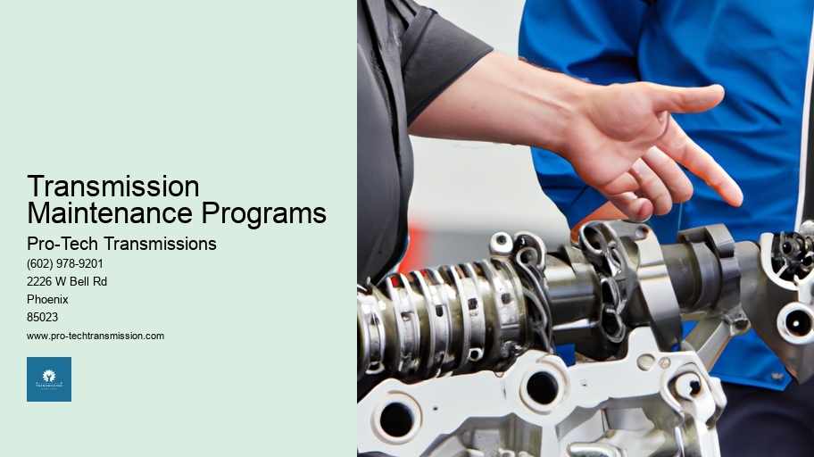 Transmission Maintenance Programs