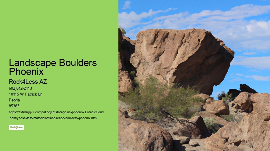 Landscape Boulders Phoenix